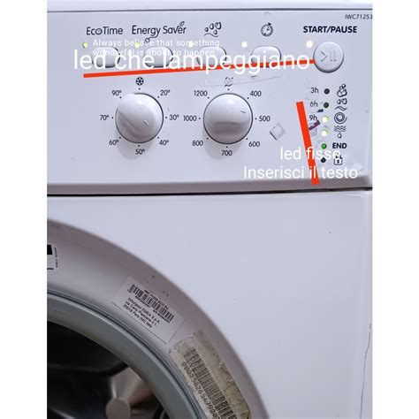 Manuale Indesit IWC 71253 ECO EU Lavatrice